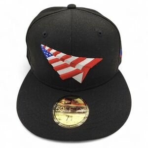 Roc Nation Paper Planes Hat New Era‎ 59Fifty Size 7 1/4 Fitted Cap NO PIN NEW